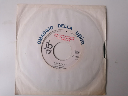 Luciano tajoli scrivimi - tajoli, /