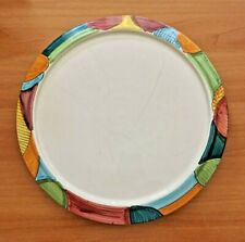 Piatto porta torta - Decorazione astratta -  A.R.S. Artigiana Deruta - VINTAGE