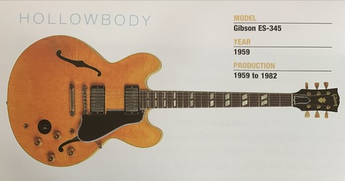 1959 gibson 345 hollow body - 1959,