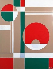 QUADRO ASTRATTO GEOMETRICO