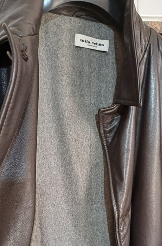 Cappotto pelle - in,
