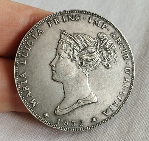 Ducato parma 5 lire 1832 - parma,