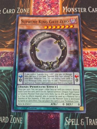 Yugioh supremo porta zero - re,
