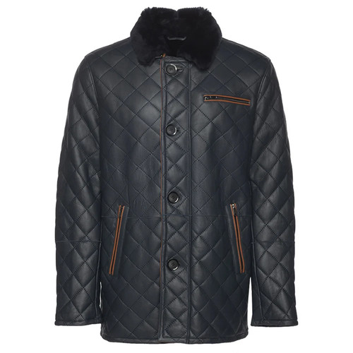Cappotto montone trapuntato - montone,