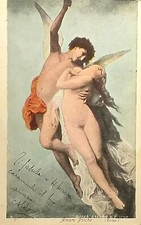 Cartolina Postale  -  Roma Amore Psiche  Viaggiata
