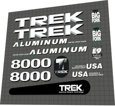 SET 8000 DECALCOMANIE Trek