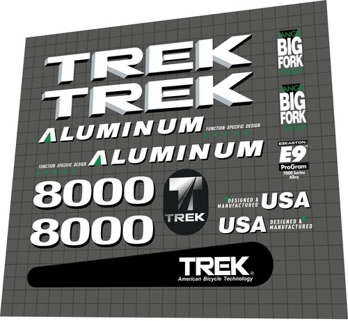 Set 8000 decalcomanie trek - decalcomanie,