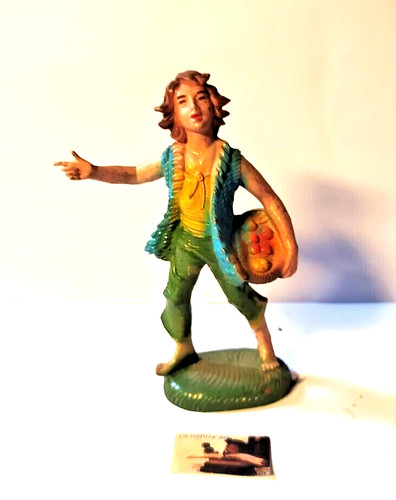 Pastore figurino per presepe - per,