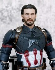 Action Figure CAPITAN AMERICA Marvel 32 Cm Statua Da Collezione NUOVA SIGILLATA 