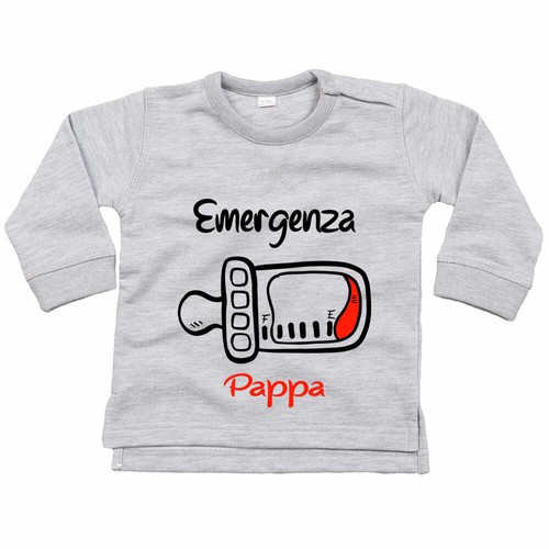 Felpa neonato emergenza pappa