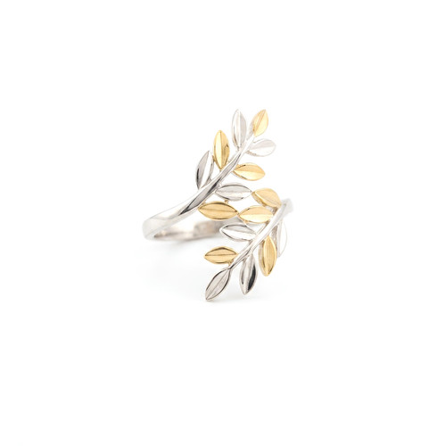 Anello rombo opale bianco - rombo,