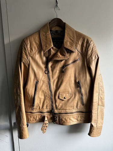 Belstaff cognac colwyn - belstaff, leather