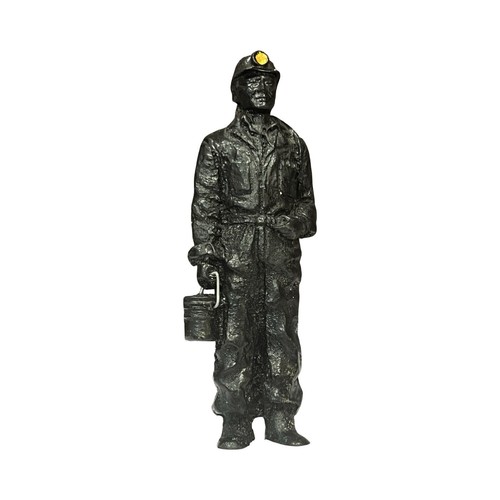 Statua statuina minatore