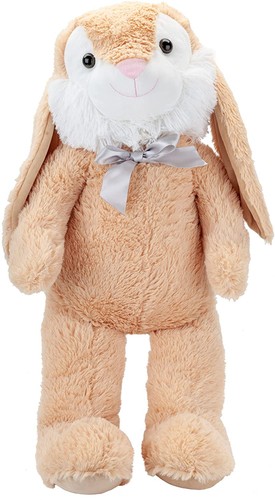 Coniglietto peluche marrone