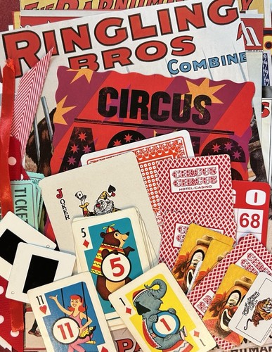 Lotto effimeri carnevale circo - carnevale,