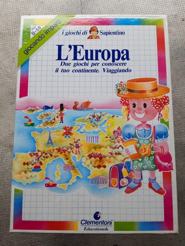 Europa clementoni gioco - -, in