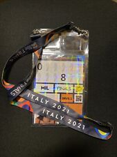 PASS ORIGINALE UEFA NATIONS LEAGUE ITALIA 2021 SPAGNA - FRANCIA FINALE MILANO