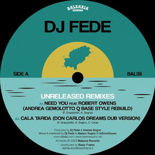 Fede unreleased remixes - dj,