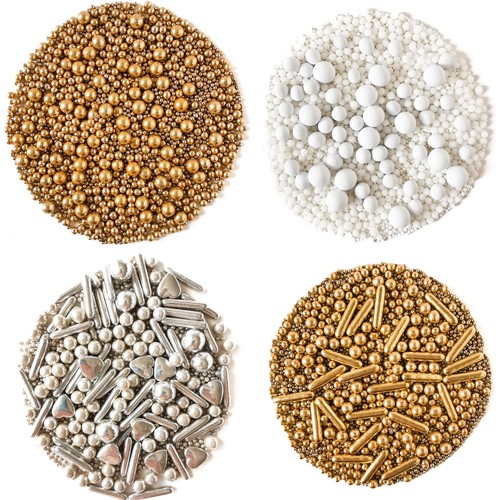 Cake sprinkles natale oro - natale,
