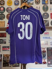 Maglia Calcio Fiorentina Match Issued/Worn Luca Toni 2005/06 Signed