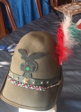 Cappello Alpino Vintage Da