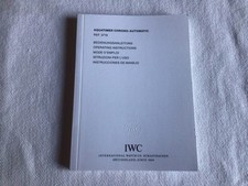 Libretto Istruzioni IWC Aquatimer Chrono Automatic 3719 IWA14189/04.06/5.0