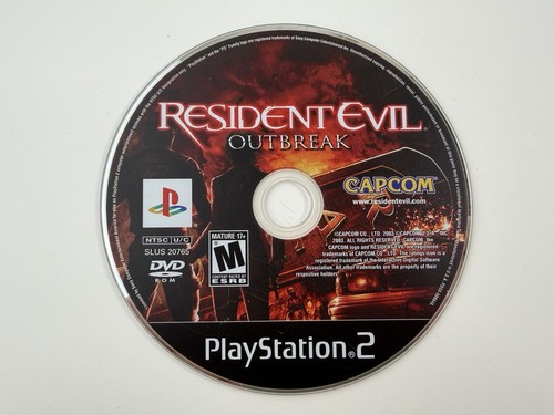 Resident evil outbreak - outbreak, (sony