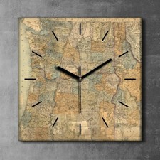 Orologio Silenzioso Tela Wall