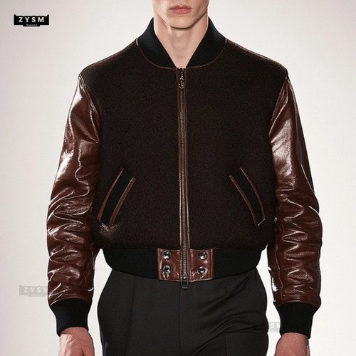Giacca uomo lana - , varsity