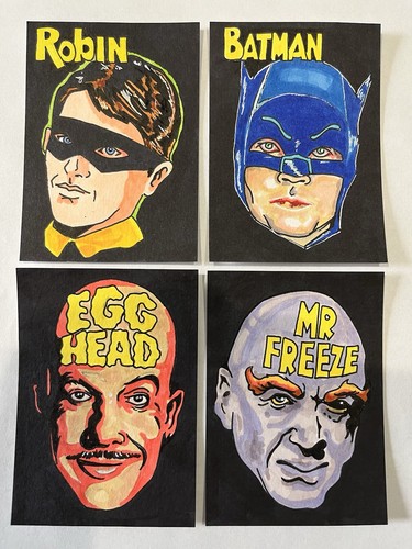 Batman aceo card anni tv - anni,