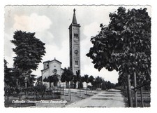 Collecchio, la chiesa parrocchiale, cartolina lucida in b/n, viaggiata 1955 /