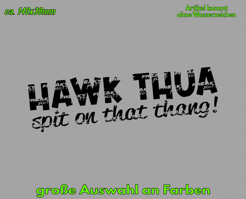 Adesivo hawk thua fun - adesivo, sticker
