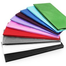 Colorato Carta Velina Regalo Confezione Fogli Kraft Rotolo Wrap Vari Colori