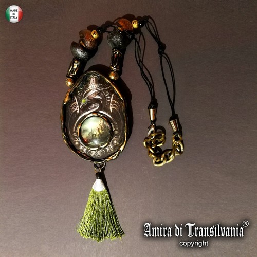 Gioiello drago dragone verde - drago,