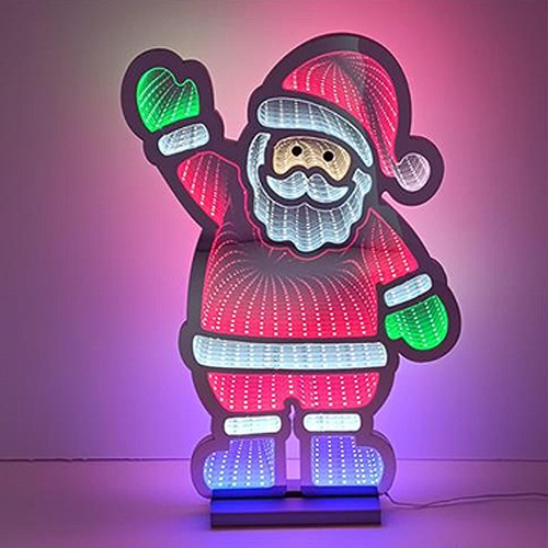 Babbo natale tridimensionale