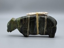 Fetish orso Zuni serpentina