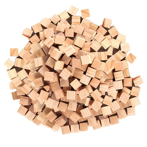 500 cubi legno decorare - cubi,
