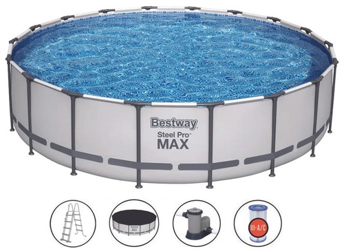 Piscina steel pro max tonda