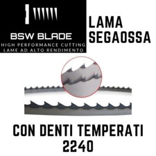 Lama a nastro 2240 inox segaossi