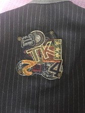 GIACCA  UOMO TAKESHY KUROSAWA  TAGLIA  48 Moda Perfetta Indossata Una Volta Sola