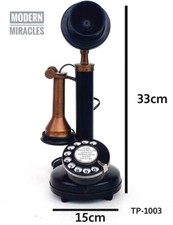 Antico telefono fisso retrò