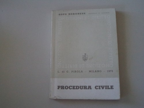 Nozioni diritto procedura - nozioni,
