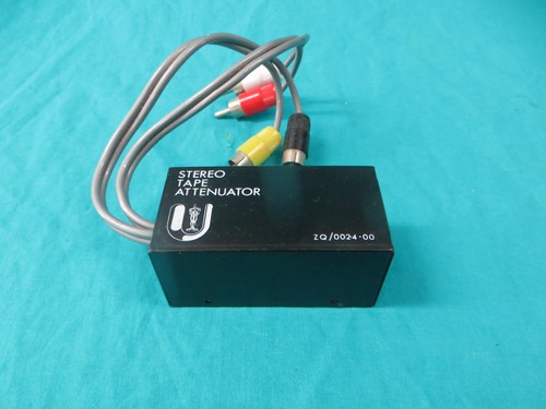 Stereo tape attenuator - stereo,