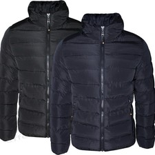 Giubbotto Uomo invernale Piumino con cappuccio Giacca Giubbino imbottito 3571