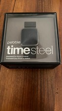 smartwatch pebble time steel
