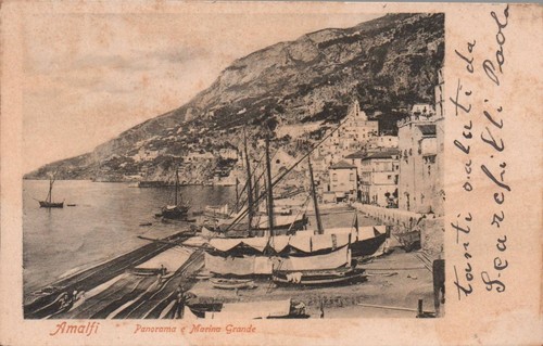 Salerno amalfi panorama - salerno, e