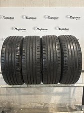 SET 4 GOMME 205/55R17 91V DOT2019  CONTINENTAL ECO CONTACT 5 USATO ESTIVO