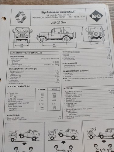 Jeep cj7 diesel cj 7 - jeep,