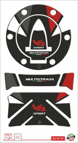 Adesivo ducati multistrada - ducati, v4
