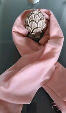 ⭐⭐⭐⭐⭐ Sciarpa Puro Cachemire manifattura artigianale caldissima Vero AFFARE 